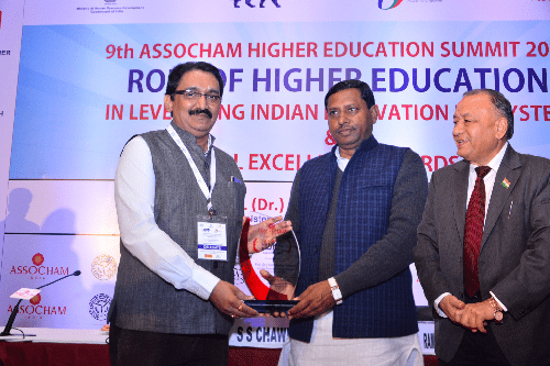 Award ceremony at top management College In Pune